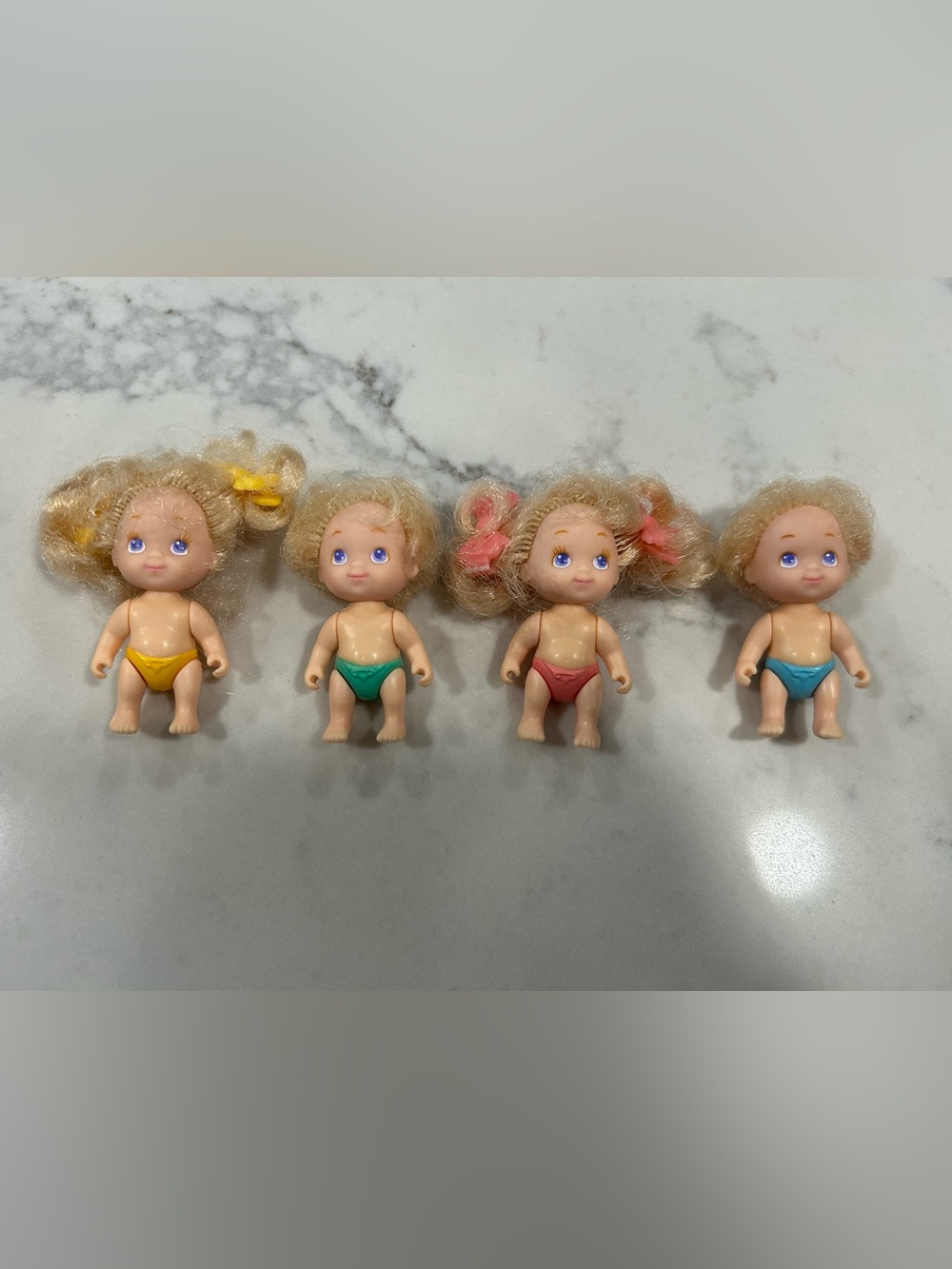 Vintage Tyco Quints 4 Babies